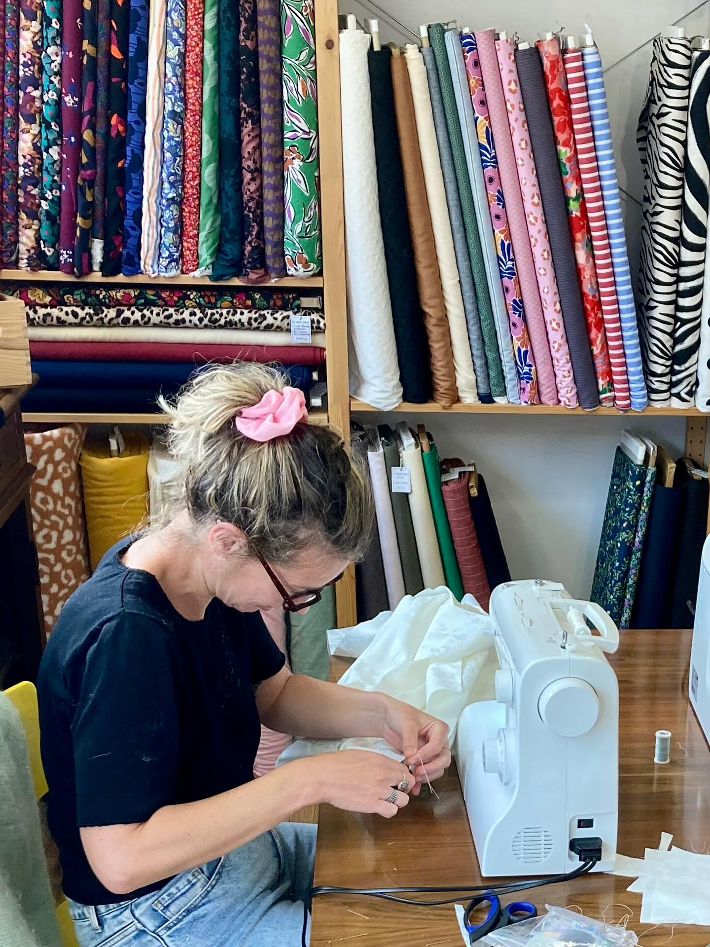 Cours de couture à la boutique Palatine à Equeurdreville proche Cherbourg en Cotentin