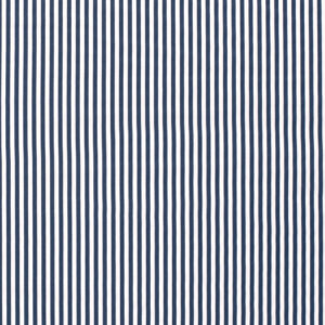 Popeline rayures marines et blanches