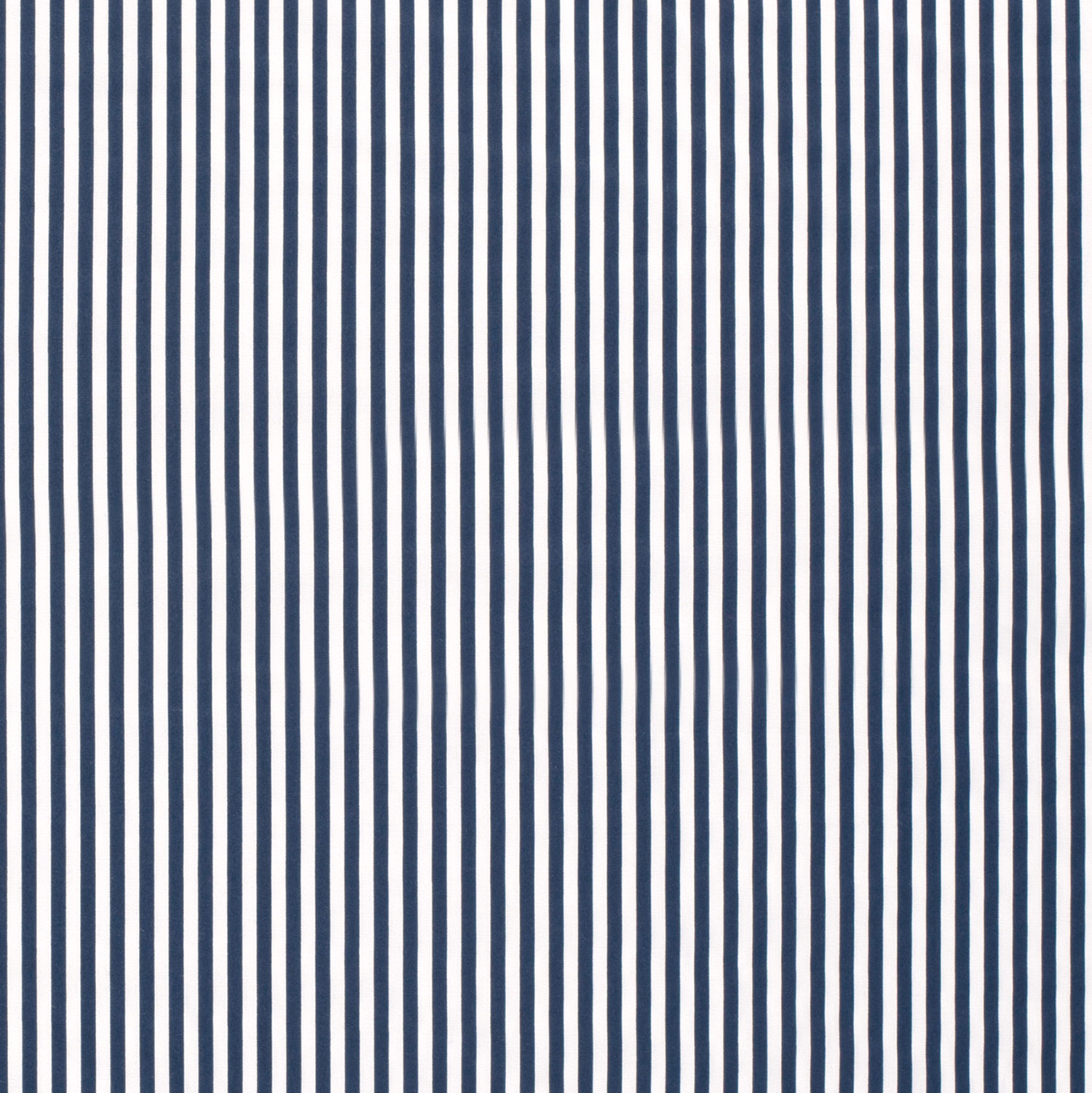 Popeline rayures marines et blanches