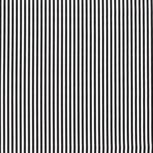 Popeline rayures noires et blanches