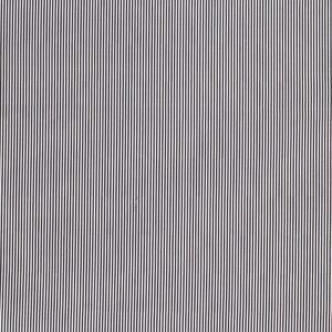 Popeline petites rayures noires et blanches