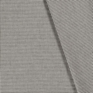 Popeline mini vichy noir