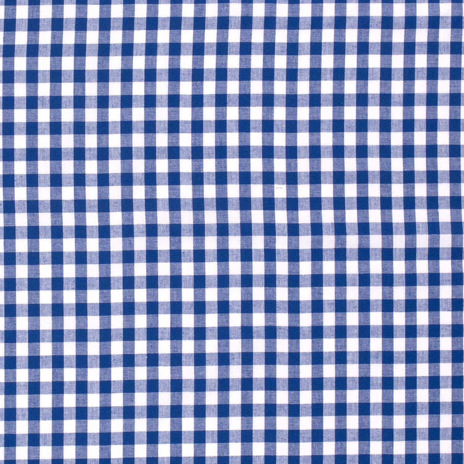 Popeline vichy cobalt – Image 3