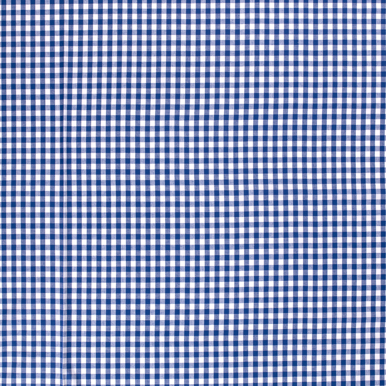 Popeline vichy cobalt – Image 4