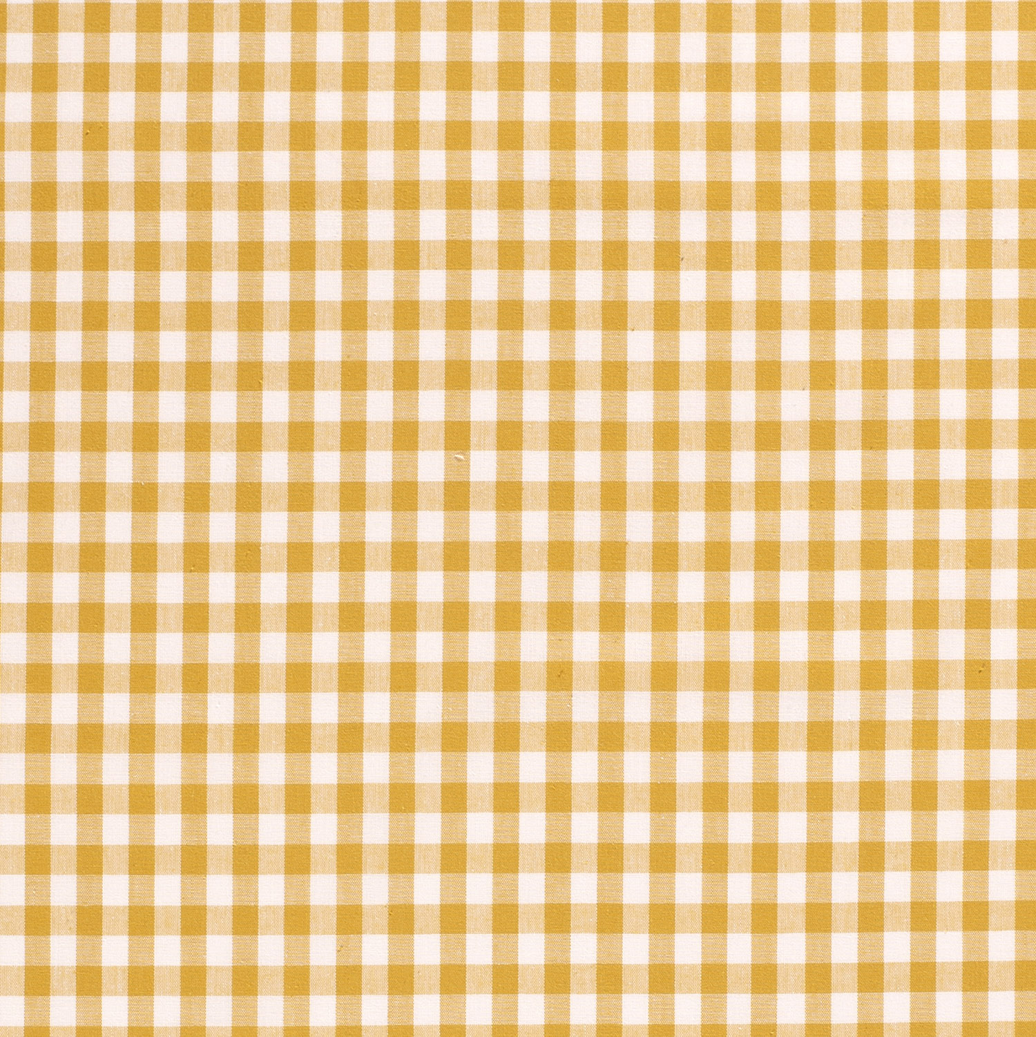 Popeline vichy ocre – Image 3