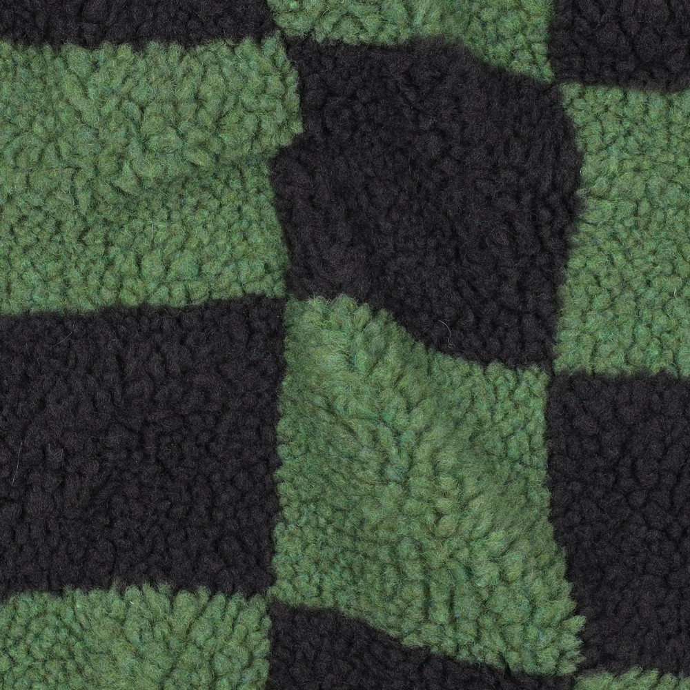 Sherpa carreaux verts – Image 3