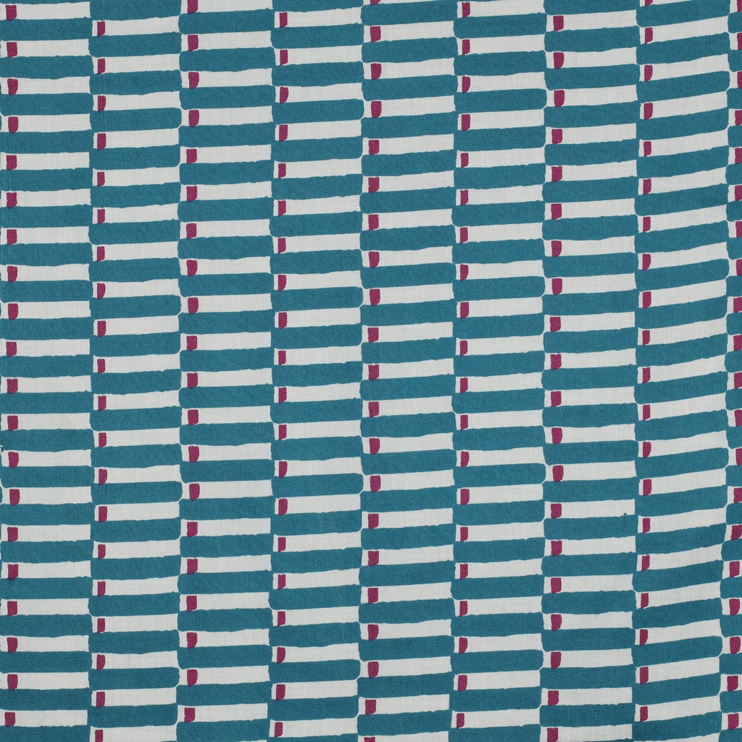 Coton indien géométrique pétrole