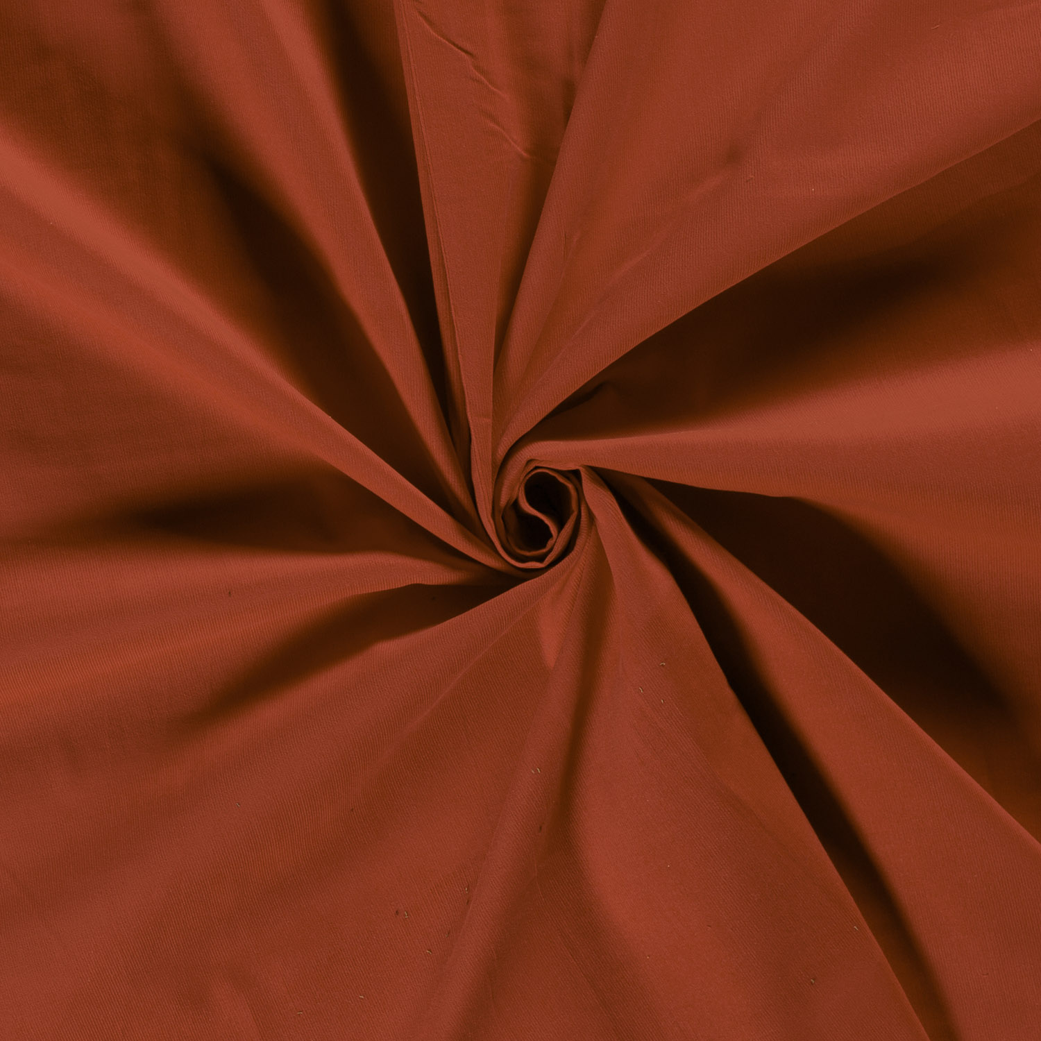 Velours milleraies uni brique