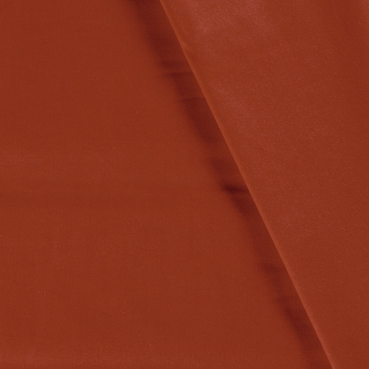 Velours milleraies uni brique – Image 2