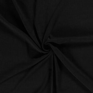 viscose lin noir