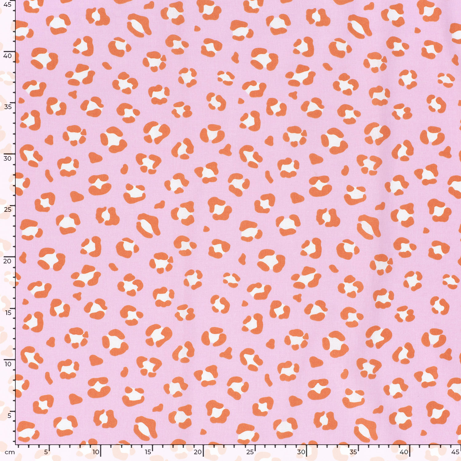 Popeline panthère fond rose – Image 5
