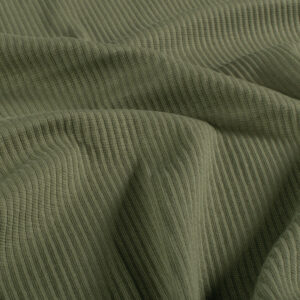 Jersey côtelé vert forêt