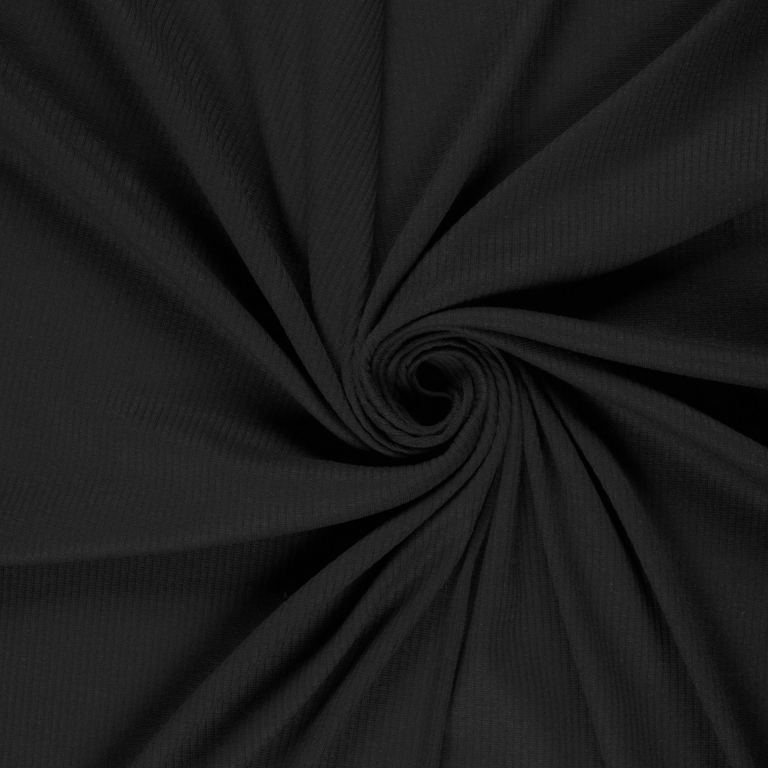 Jersey côtelé noir – Image 3