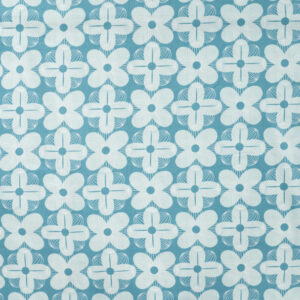 Popeline bleue Tiffany