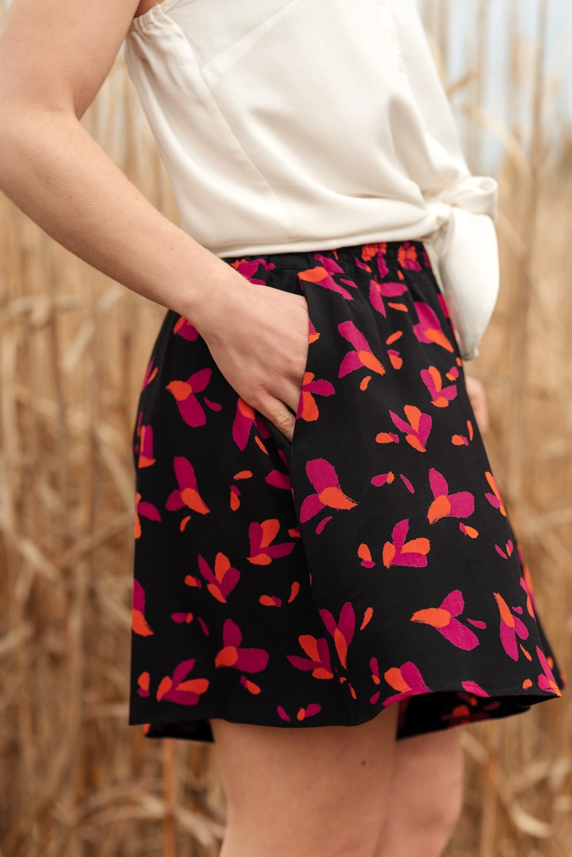 Viscose Pétali noir réglisse - Eglantine & Zoé – Image 7