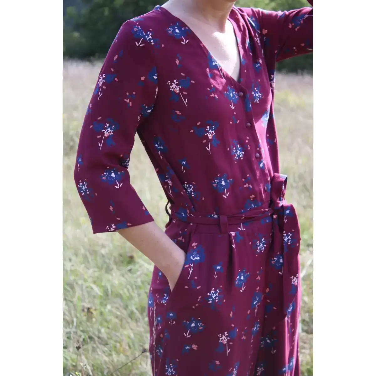 Crêpe de viscose Ocella mûroise - Eglantine & Zoé – Image 3