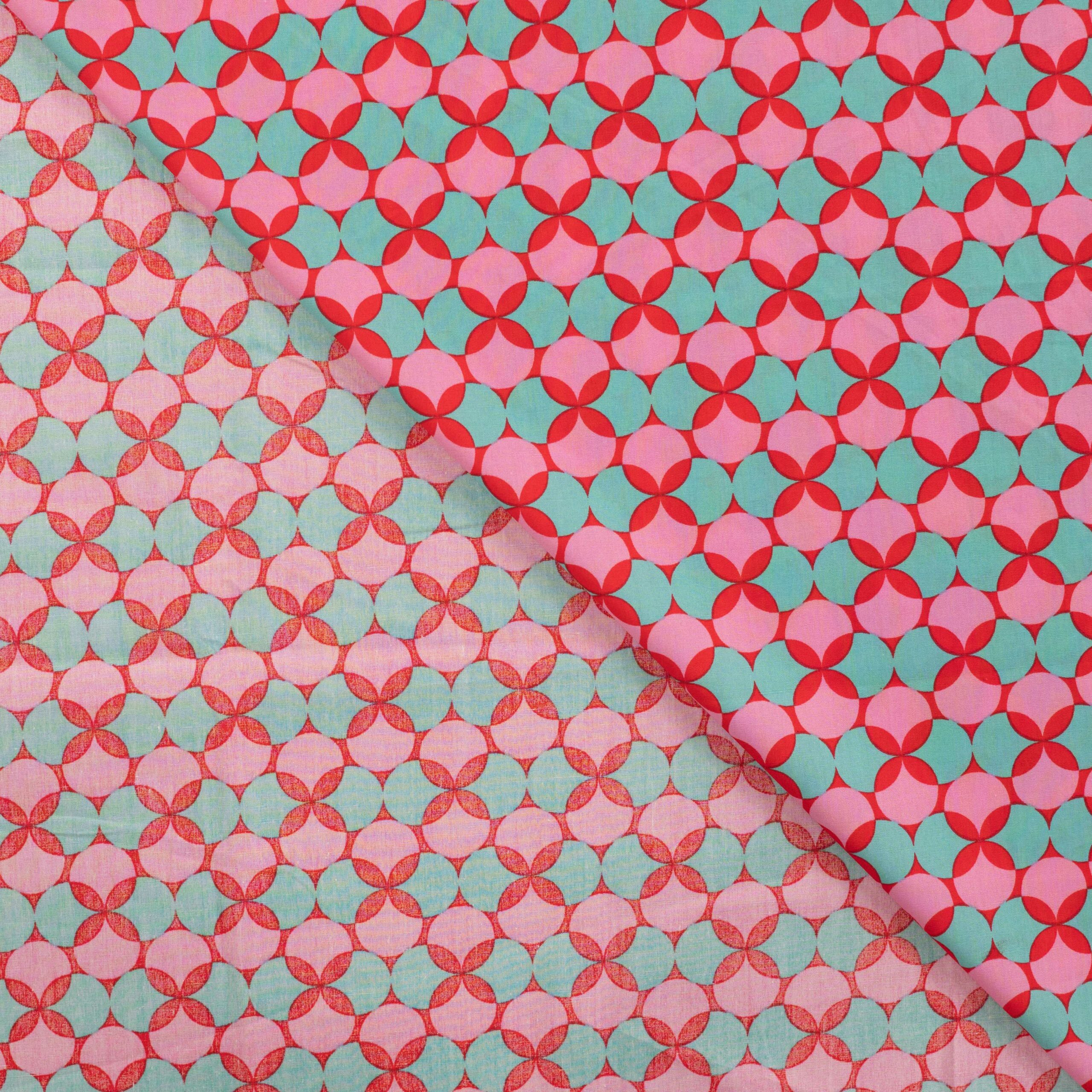 Popeline rétro fushia – Image 3