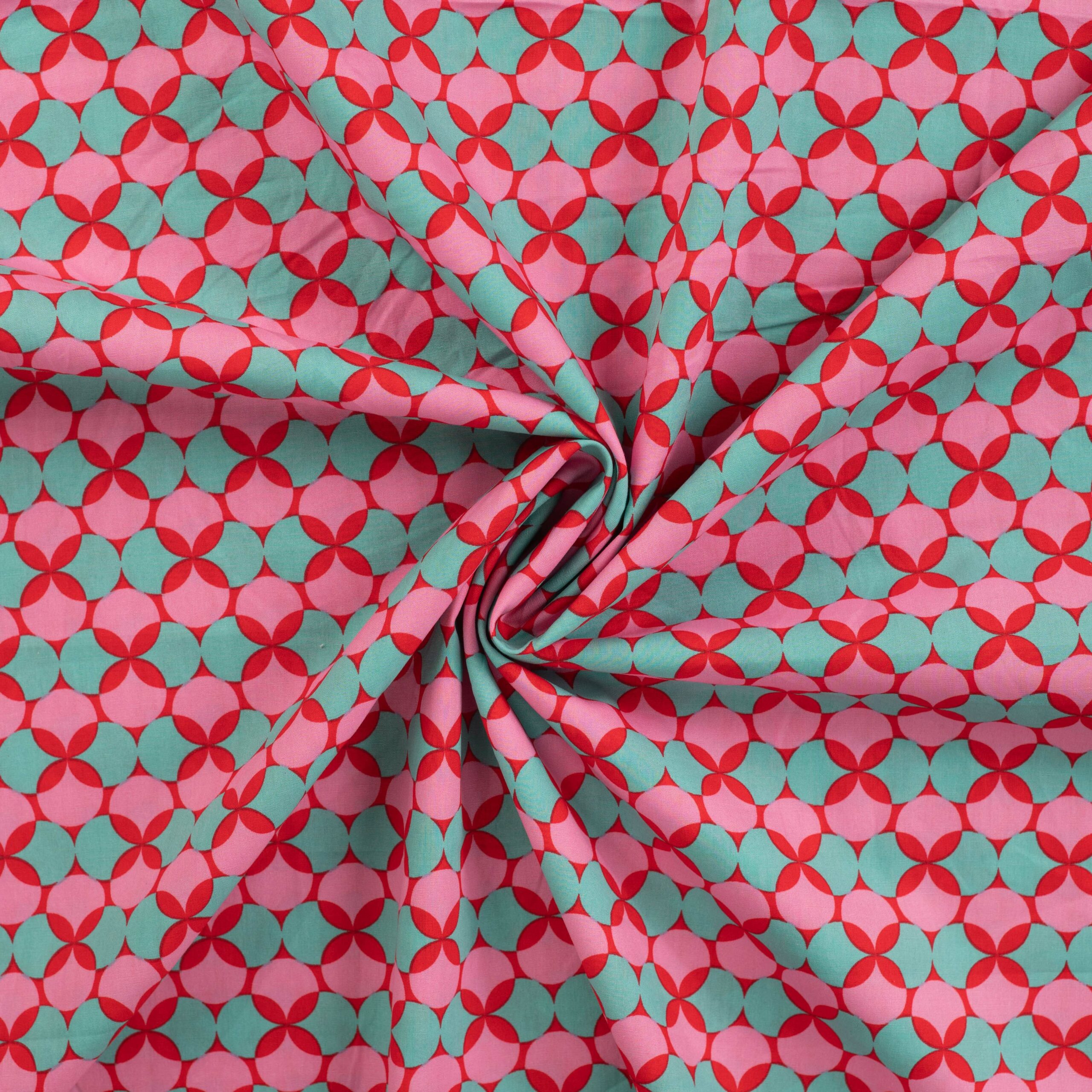 Popeline rétro fushia – Image 2