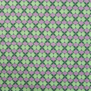 Popeline rétro violet