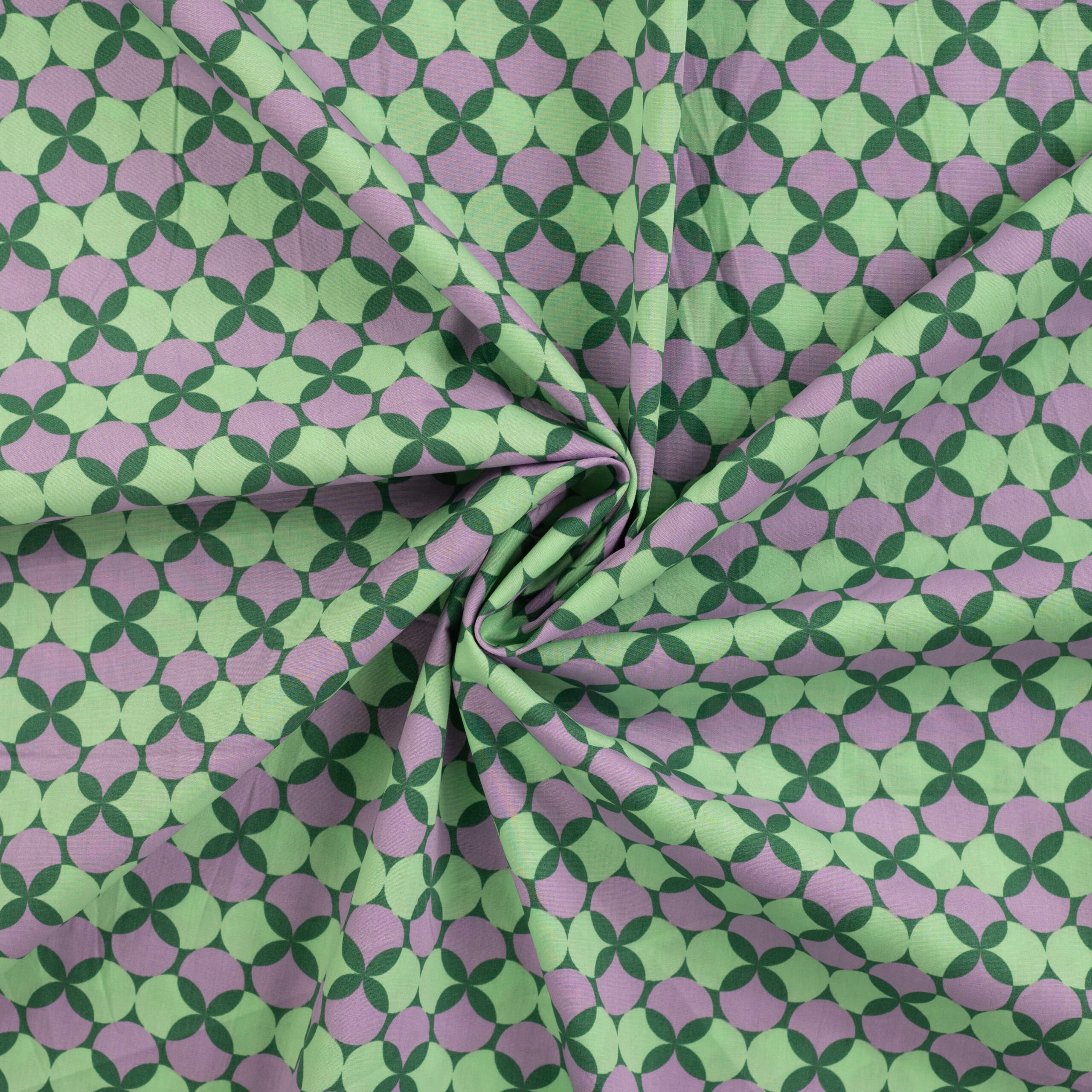 Popeline rétro violet – Image 2