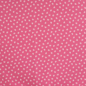 Popeline poudre petites fleurs