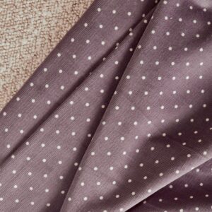 Velours milleraies à pois Divine Parma - Atelier Brunette