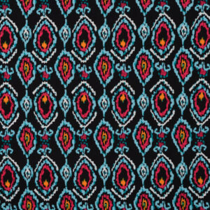 Viscose coton diamants rouges