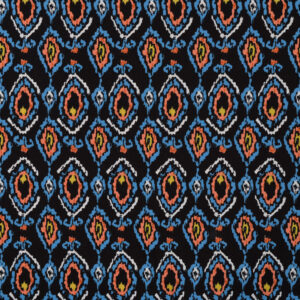 Viscose coton diamants oranges
