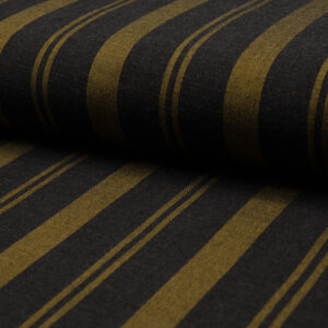 Viscose rayures ocres
