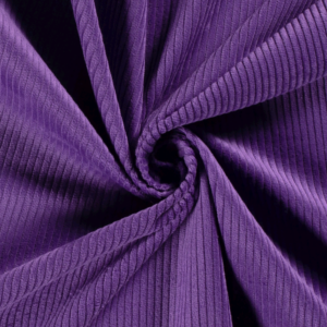 Velours cotelé pourpre