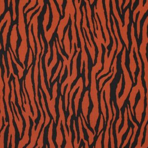 Viscose zèbre brique