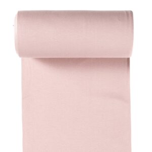 Bord-côte rose pâle