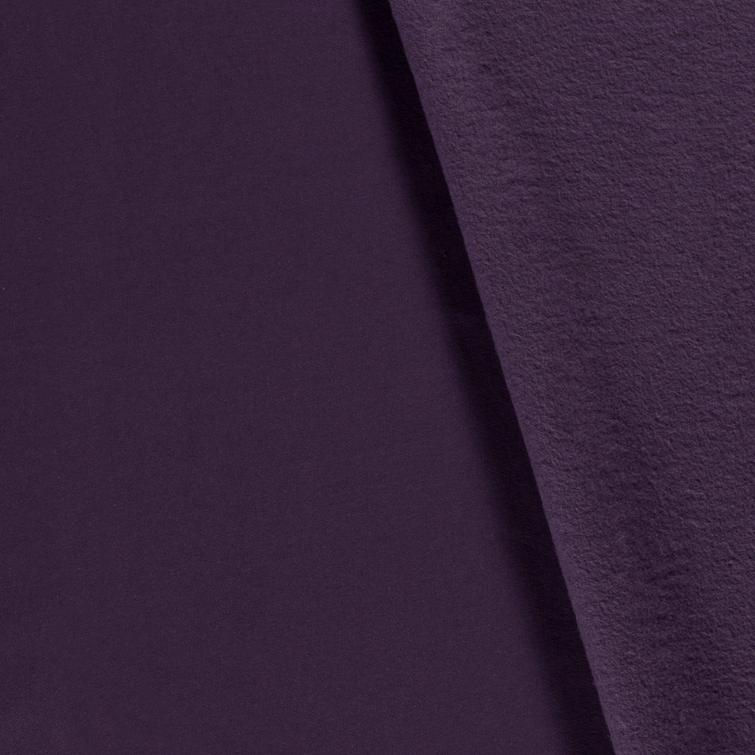 Sweat molletonné aubergine – Image 5