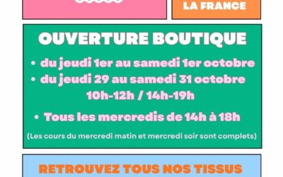 🔅 Octobre chez PALATINE : actualités et horaires